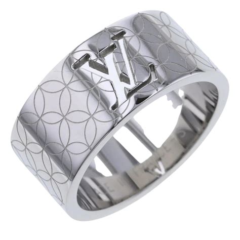 bague louis vuitton argent|louis vuitton bague.